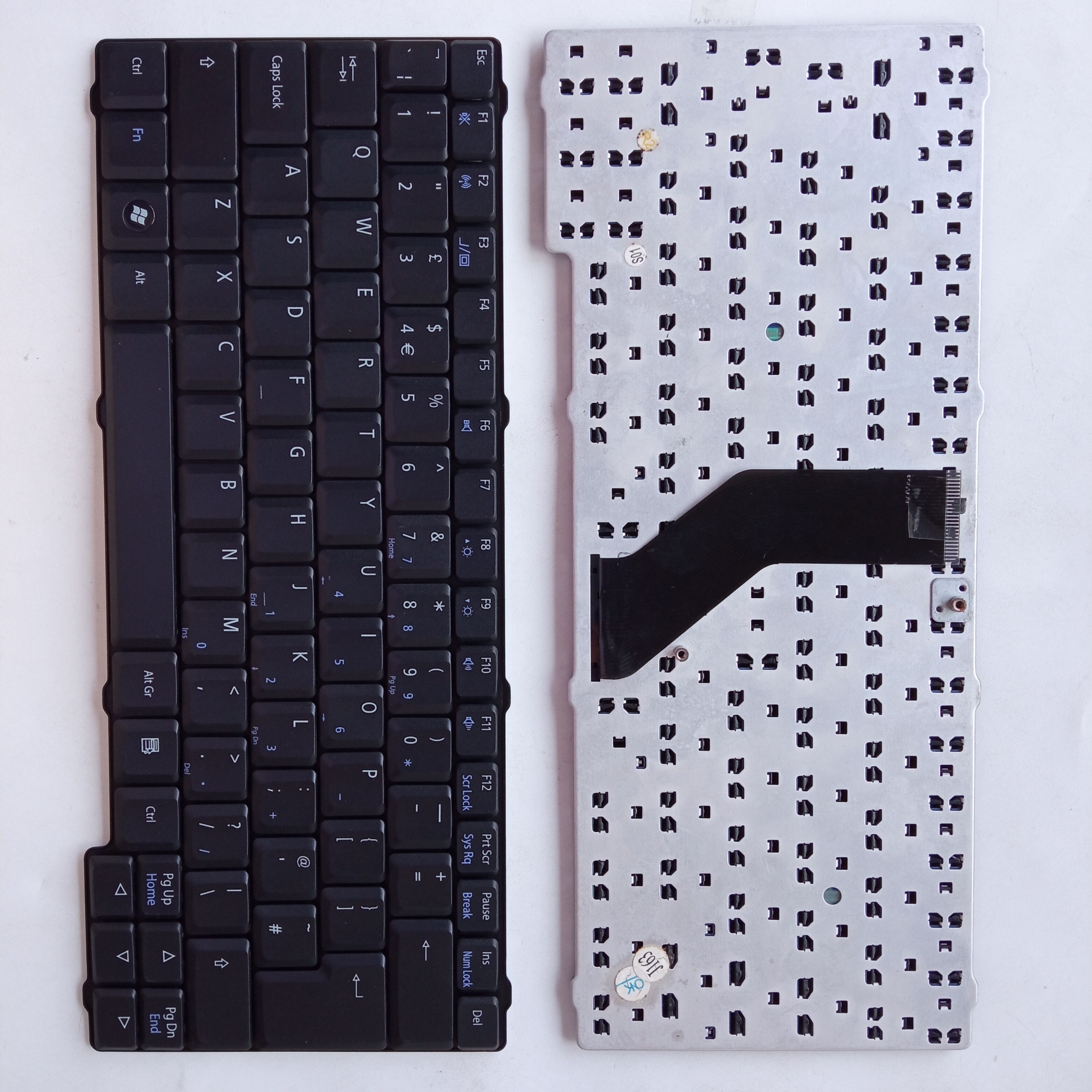 Picture of New Replacement Laptop Keyboard For TOSHIBA L10/L20/L100 BLACK UK Layout